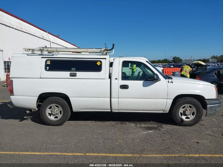2004 Chevrolet Silverado 1500 Work Truck VIN: 1GCEC14X94Z293893 Lot: 43321326