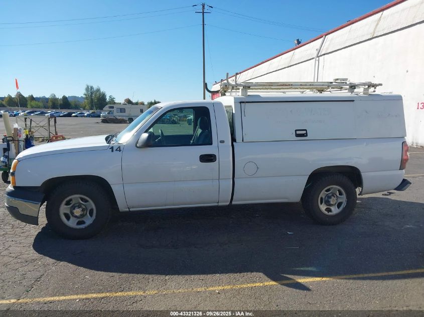 2004 Chevrolet Silverado 1500 Work Truck VIN: 1GCEC14X94Z293893 Lot: 43321326