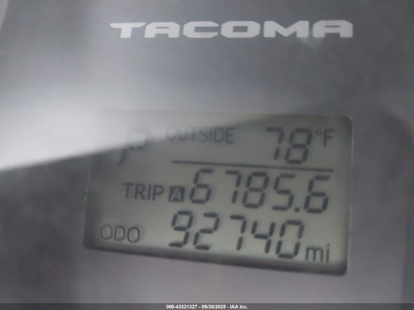 2017 Toyota Tacoma Sr V6 VIN: 3TMCZ5AN6HM082108 Lot: 43321327