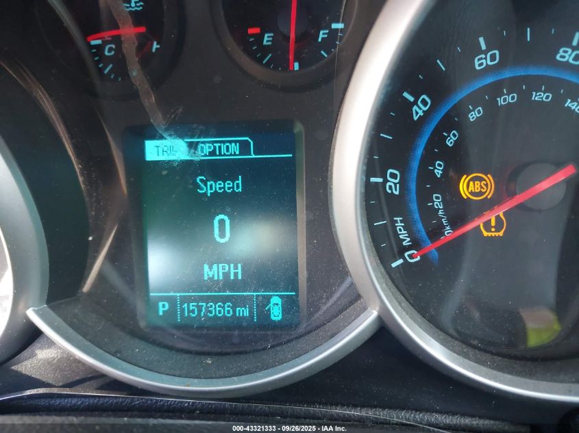 2013 Chevrolet Cruze 1Lt Auto VIN: 1G1PC5SB9D7161857 Lot: 43321333