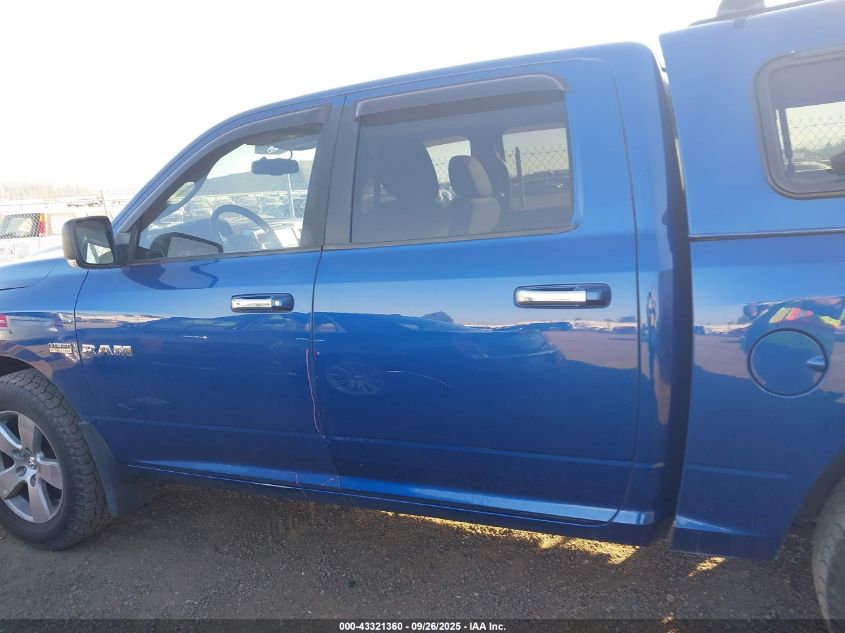 2009 Dodge Ram 1500 Slt/Sport/Trx VIN: 1D3HV13T99S702598 Lot: 43321360