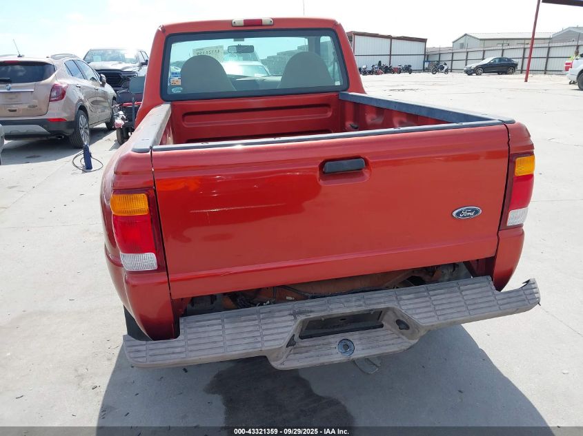 1999 Ford Ranger Xl/Xlt VIN: 1FTYR10C5XPB04560 Lot: 43321359