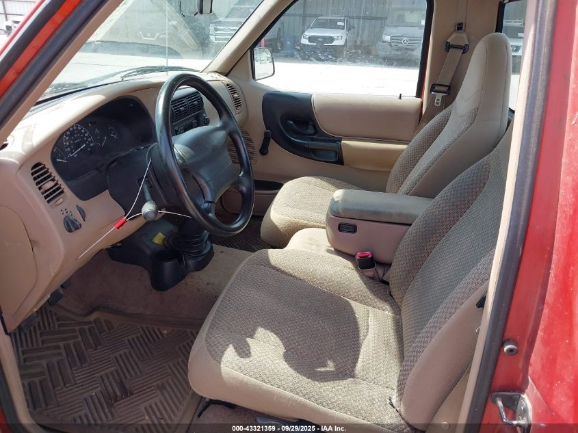 1999 Ford Ranger Xl/Xlt VIN: 1FTYR10C5XPB04560 Lot: 43321359