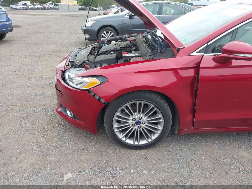2014 Ford Fusion Se VIN: 3FA6P0HD2ER119145 Lot: 43321362