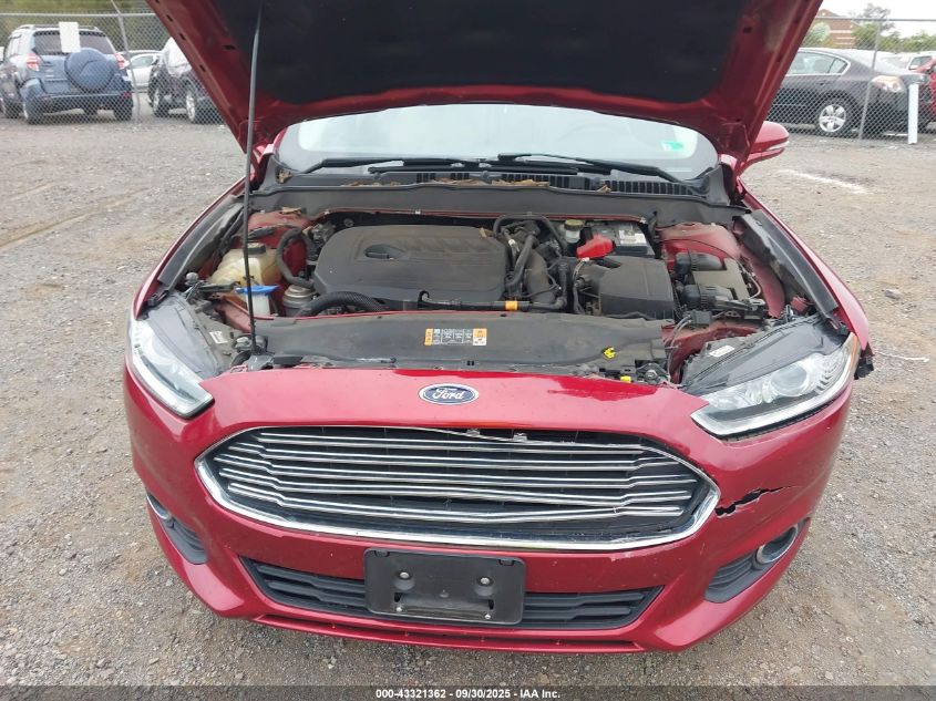 2014 Ford Fusion Se VIN: 3FA6P0HD2ER119145 Lot: 43321362