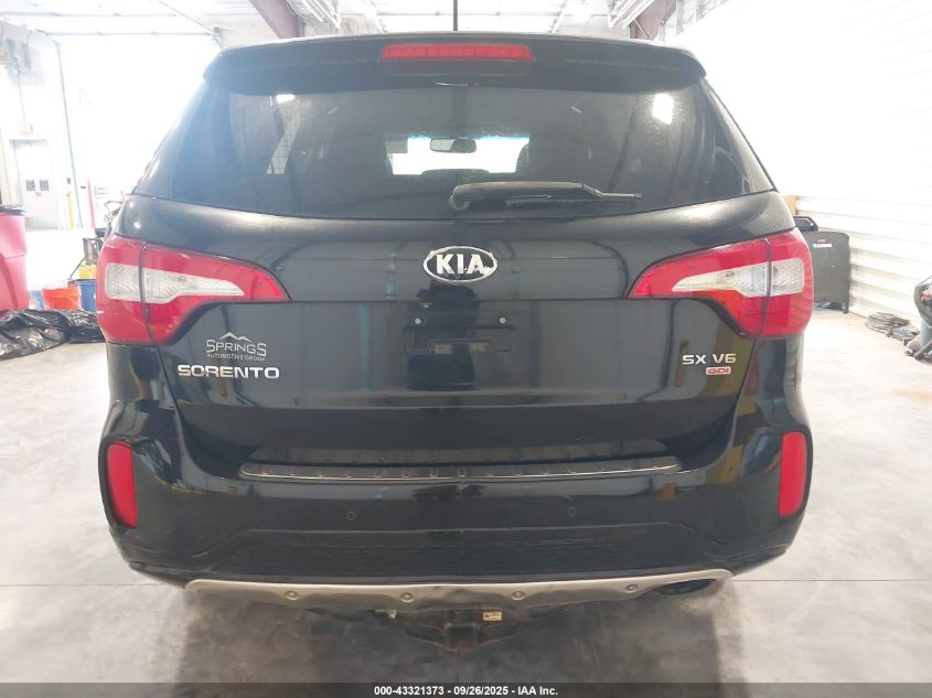 2014 Kia Sorento Sx V6 VIN: 5XYKWDA74EG522951 Lot: 43321373