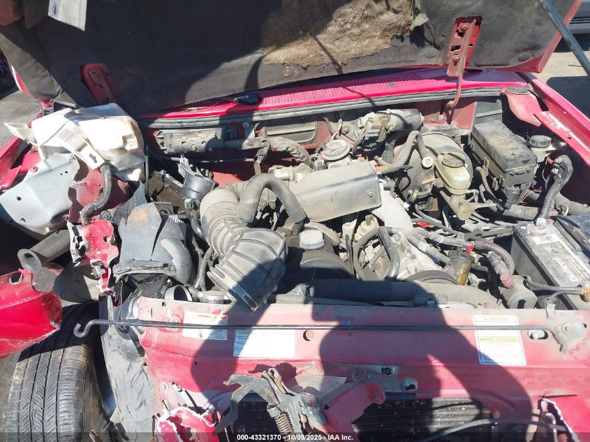 1997 Ford Ranger Splash/Xl/Xlt VIN: 1FTCR10A0VPB03323 Lot: 43321370