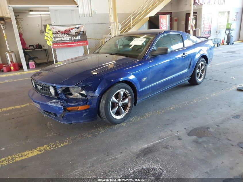 1ZVHT82H155226986 2005 FORD MUSTANG photo no. 2