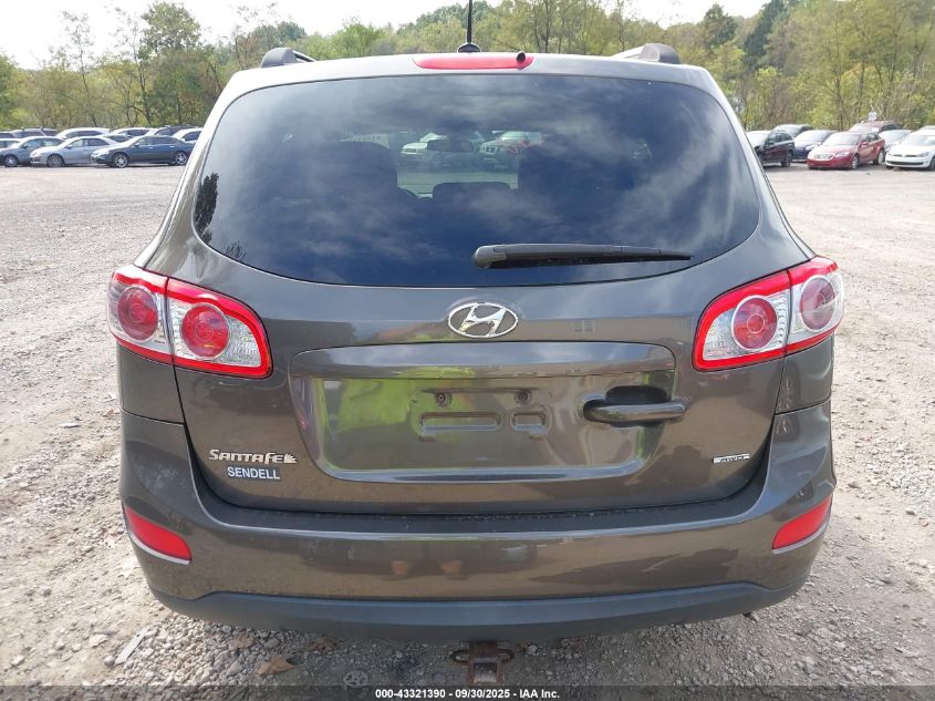 2012 Hyundai Santa Fe Gls VIN: 5XYZGDAB8CG142900 Lot: 43321390