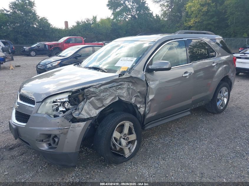 2012 Chevrolet Equinox 2Lt VIN: 2GNALPEK1C6365711 Lot: 43321418