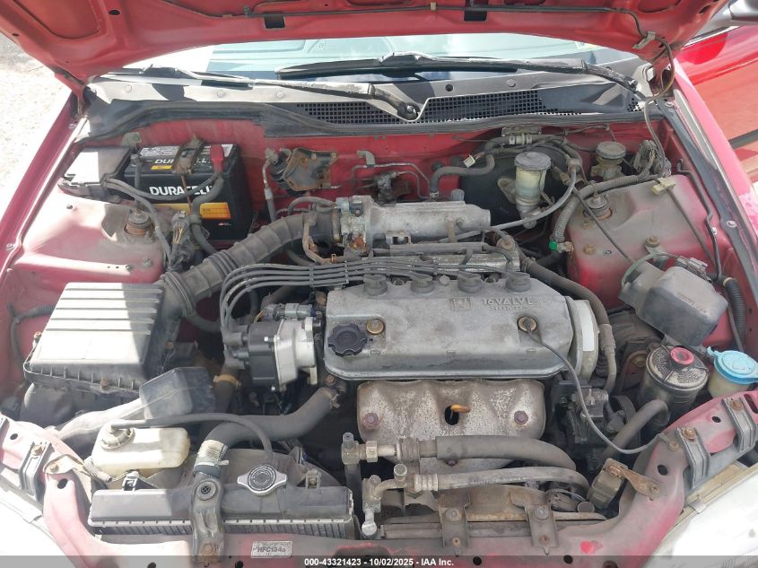 1995 Honda Civic Lx VIN: 1HGEG8559SL038110 Lot: 43321423