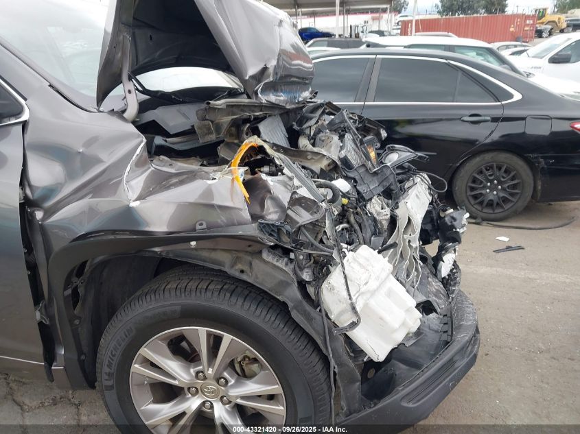 2014 Toyota Highlander Xle V6 VIN: 5TDKKRFH5ES030328 Lot: 43321420