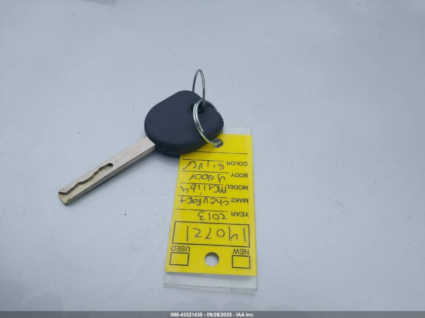 2013 Chevrolet Malibu 1Lt VIN: 1G11C5SA2DU140721 Lot: 43321430