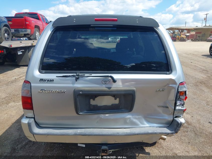 2000 Toyota 4Runner Sr5 V6 VIN: JT3GN86R5Y0178619 Lot: 43321433