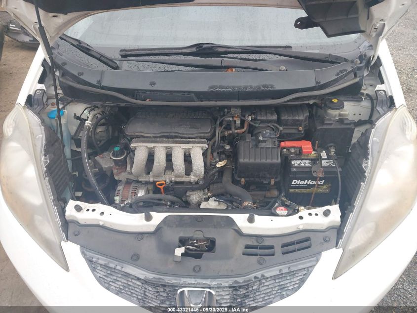 2010 Honda Fit VIN: JHMGE8H21AS017429 Lot: 43321446