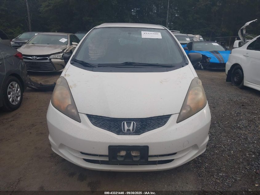 2010 Honda Fit VIN: JHMGE8H21AS017429 Lot: 43321446