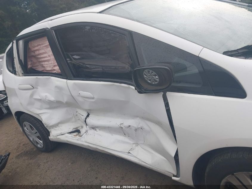 2010 Honda Fit VIN: JHMGE8H21AS017429 Lot: 43321446