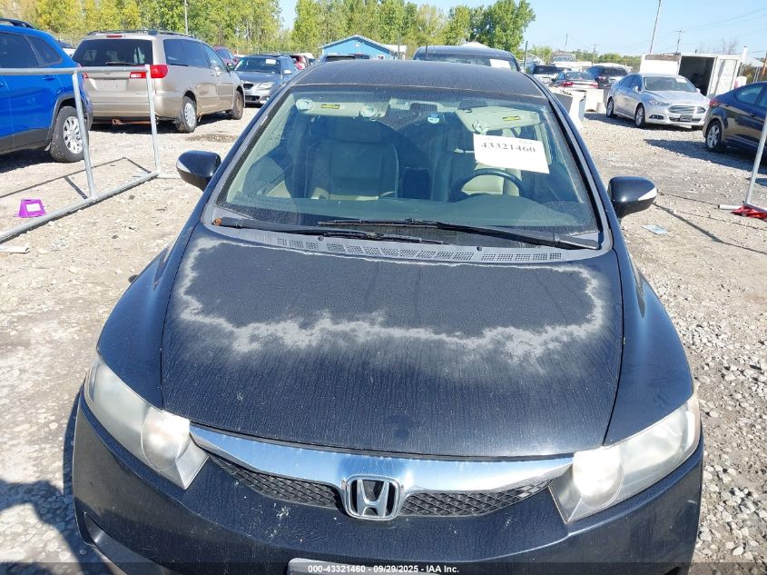 2009 Honda Civic Hybrid VIN: JHMFA36239S000835 Lot: 43321460