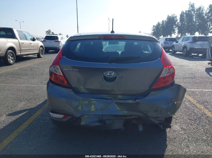 2017 Hyundai Accent Se VIN: KMHCT5AE4HU311510 Lot: 43321469