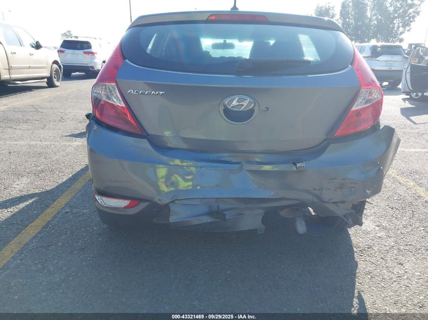 2017 Hyundai Accent Se VIN: KMHCT5AE4HU311510 Lot: 43321469