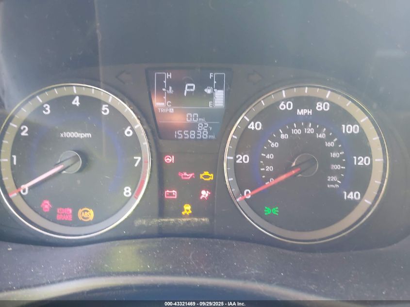 2017 Hyundai Accent Se VIN: KMHCT5AE4HU311510 Lot: 43321469