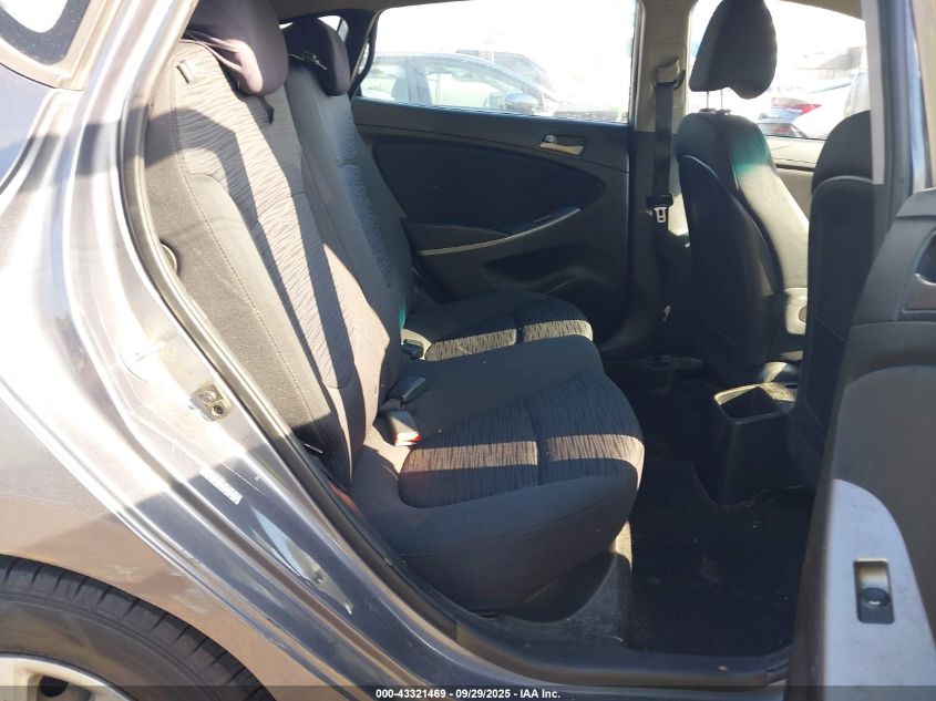 2017 Hyundai Accent Se VIN: KMHCT5AE4HU311510 Lot: 43321469