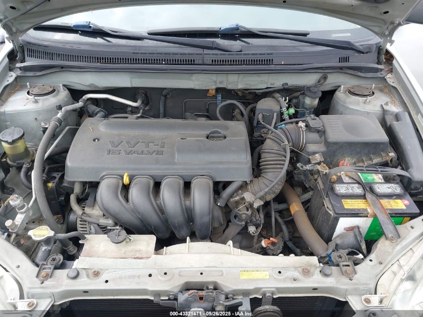 2003 Toyota Corolla S VIN: 1NXBR32E43Z045587 Lot: 43321471