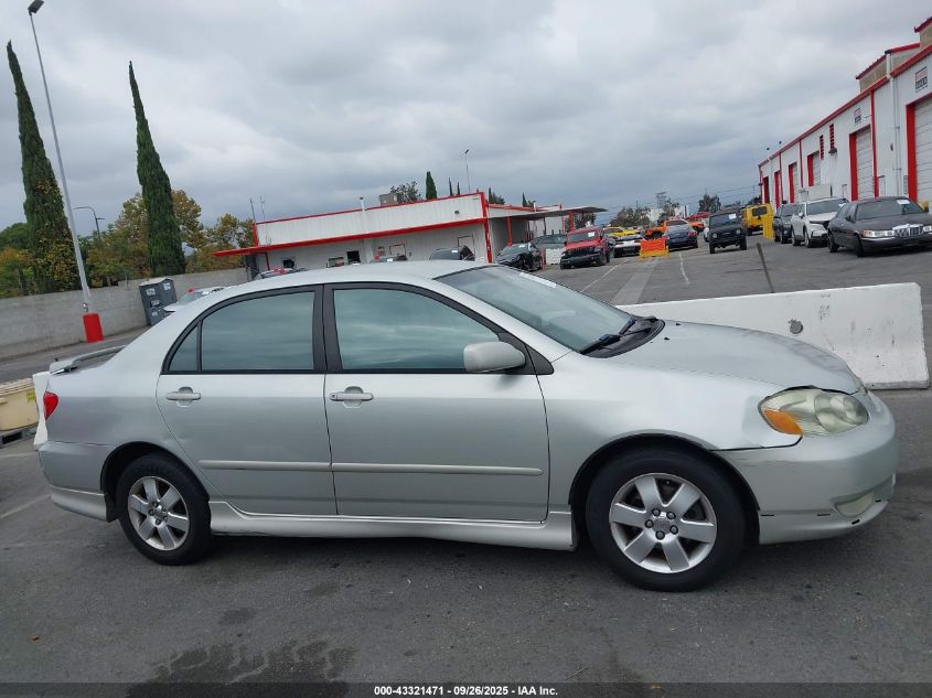 2003 Toyota Corolla S VIN: 1NXBR32E43Z045587 Lot: 43321471