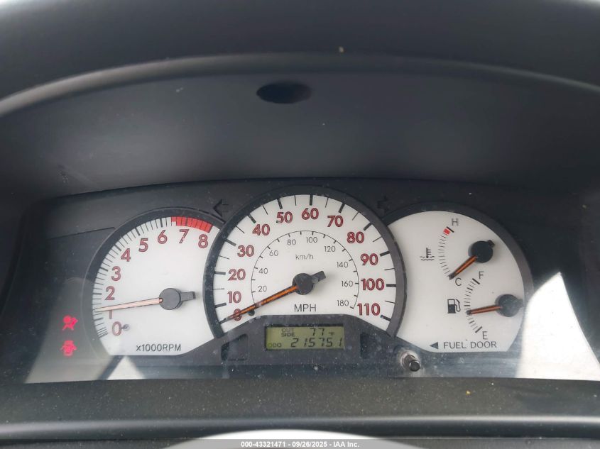 2003 Toyota Corolla S VIN: 1NXBR32E43Z045587 Lot: 43321471