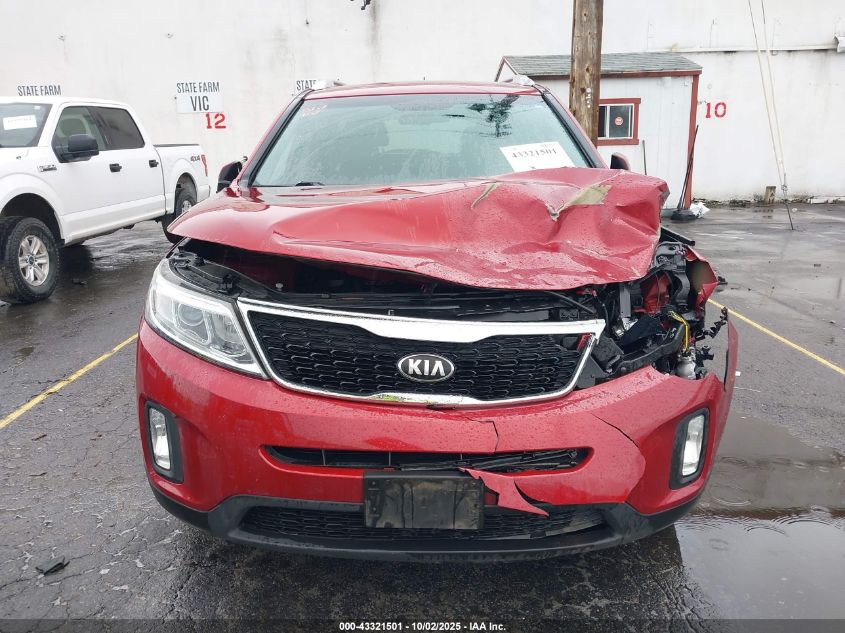 2015 Kia Sorento Lx VIN: 5XYKTCA69FG653241 Lot: 43321501