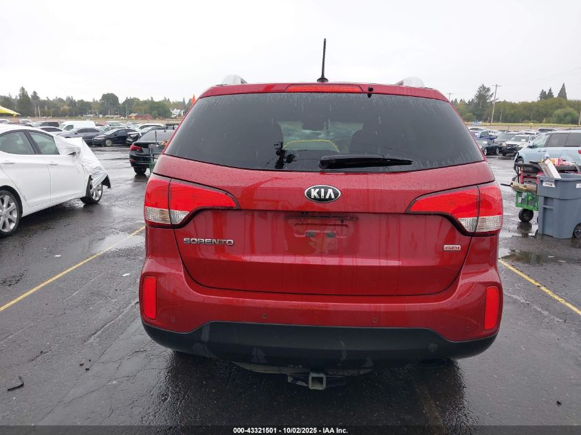 2015 Kia Sorento Lx VIN: 5XYKTCA69FG653241 Lot: 43321501