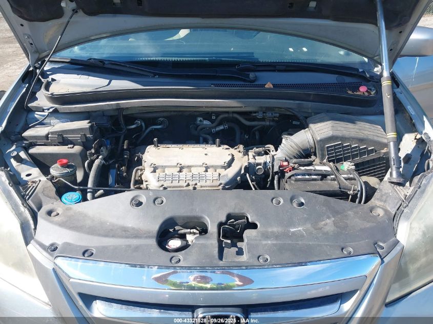 2006 Honda Odyssey Ex VIN: 5FNRL38406B037471 Lot: 43321528