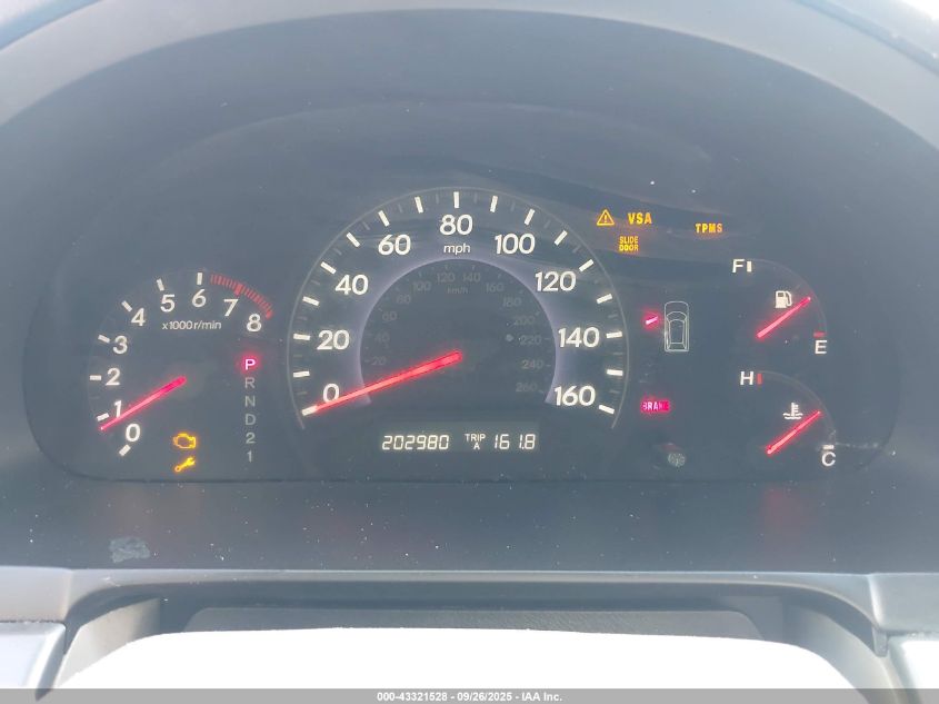 2006 Honda Odyssey Ex VIN: 5FNRL38406B037471 Lot: 43321528