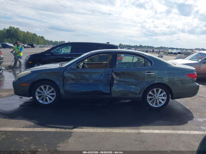 2005 Lexus Es 330 VIN: JTHBA30G255117642 Lot: 43321529