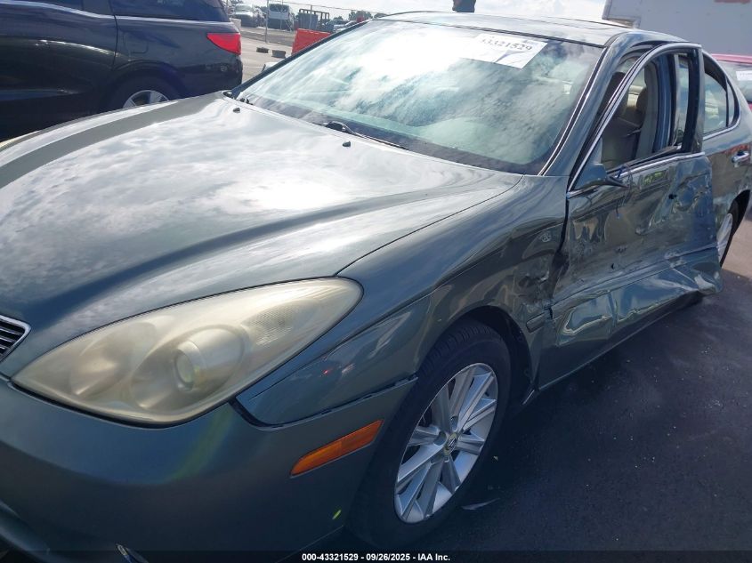 2005 Lexus Es 330 VIN: JTHBA30G255117642 Lot: 43321529