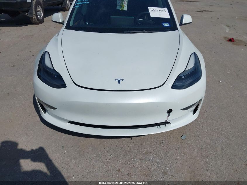 2022 Tesla Model 3 Long Range Dual Motor All-Wheel Drive VIN: 5YJ3E1EB6NF364978 Lot: 43321559