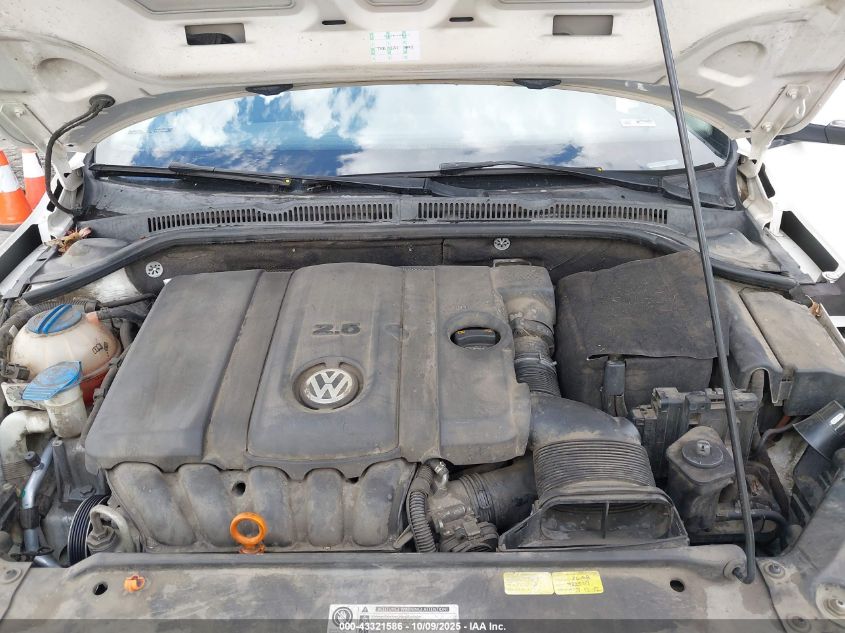 2011 Volkswagen Jetta 2.5L Sel VIN: 3VWLZ7AJ9BM344717 Lot: 43321586