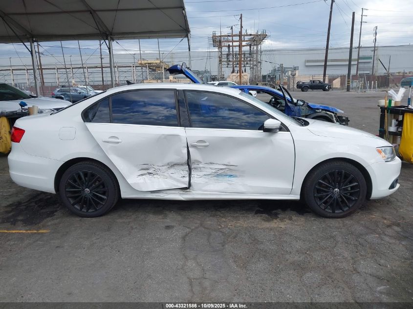 2011 Volkswagen Jetta 2.5L Sel VIN: 3VWLZ7AJ9BM344717 Lot: 43321586