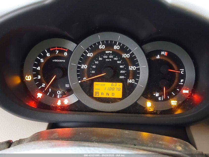 2008 Toyota Rav4 VIN: JTMBD33V585138878 Lot: 43321599