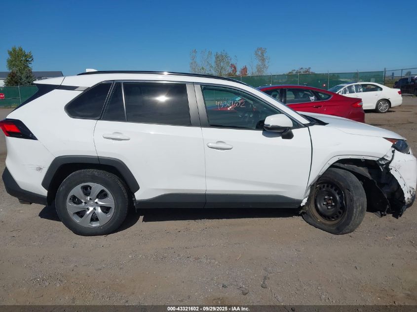 2021 Toyota Rav4 Le VIN: 2T3G1RFVXMC184241 Lot: 43321602