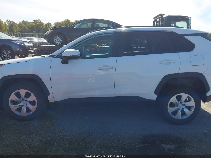 2021 Toyota Rav4 Le VIN: 2T3G1RFVXMC184241 Lot: 43321602