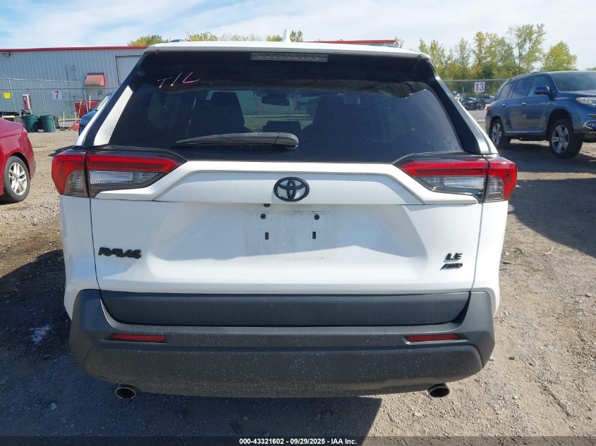 2021 Toyota Rav4 Le VIN: 2T3G1RFVXMC184241 Lot: 43321602