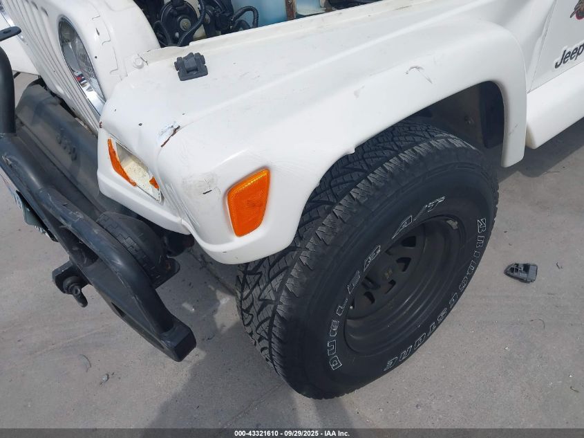 1998 Jeep Wrangler Sahara VIN: 1J4FY49S8WP750416 Lot: 43321610