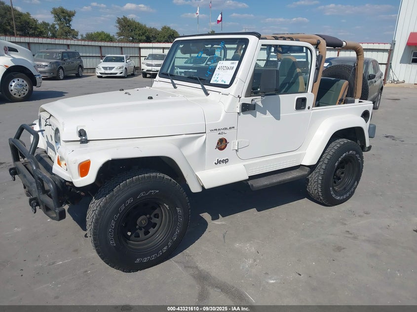 1J4FY49S8WP750416 1998 JEEP WRANGLER photo no. 2