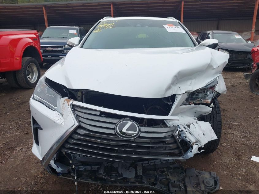 2016 LEXUS RX 350 2T2ZZMCAXGC032801