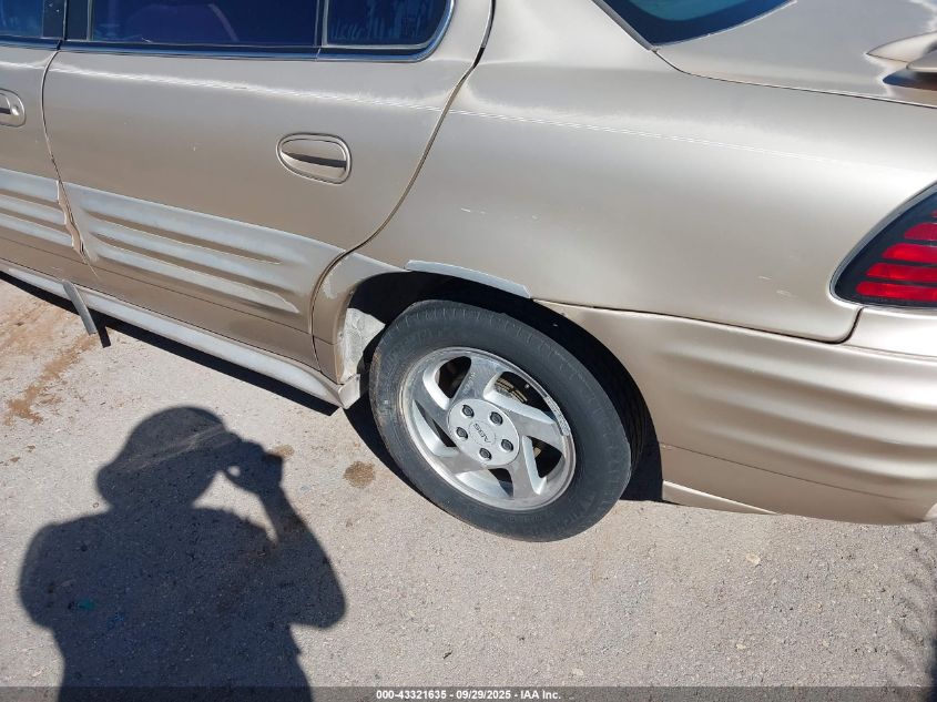 2001 Pontiac Grand Am Se VIN: 1G2NE52T81M544143 Lot: 43321635