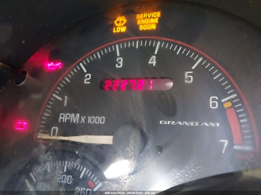 2001 Pontiac Grand Am Se VIN: 1G2NE52T81M544143 Lot: 43321635