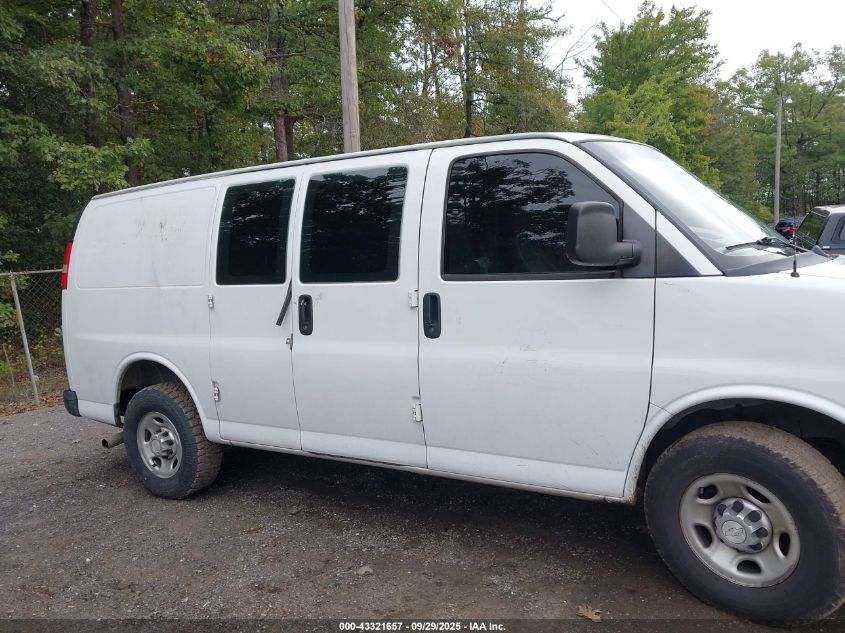 2015 Chevrolet Express 2500 Work Van VIN: 1GCWGFCF2F1280273 Lot: 43321657