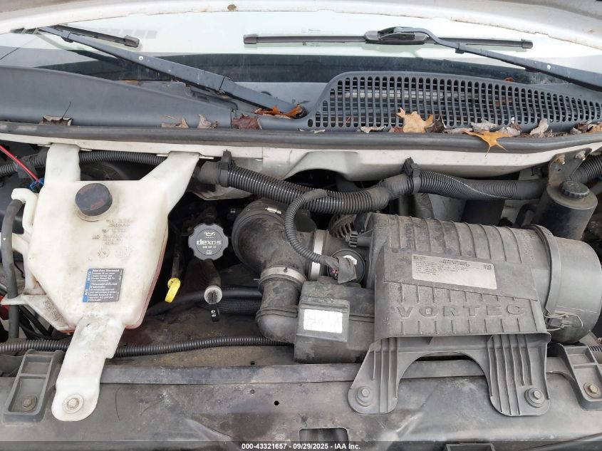 2015 Chevrolet Express 2500 Work Van VIN: 1GCWGFCF2F1280273 Lot: 43321657