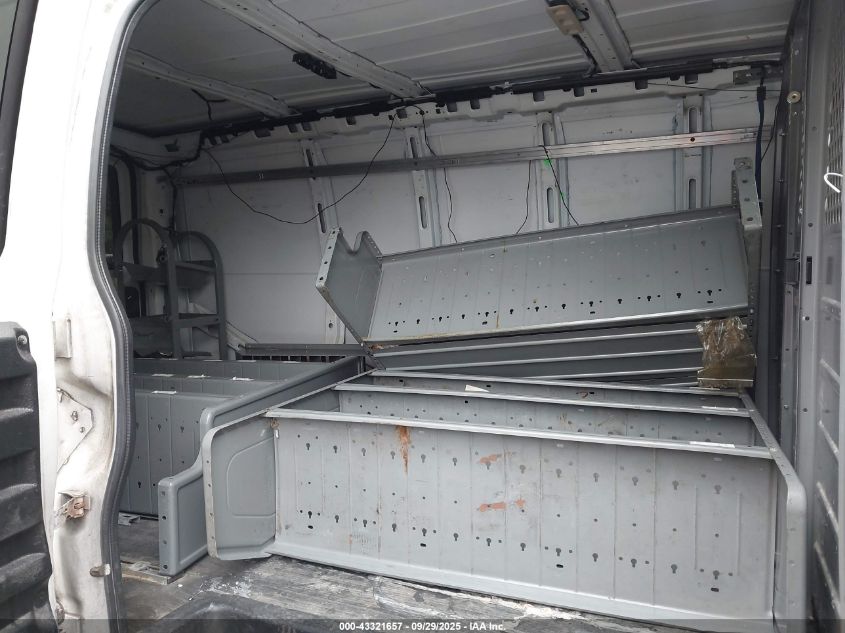 2015 Chevrolet Express 2500 Work Van VIN: 1GCWGFCF2F1280273 Lot: 43321657